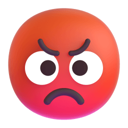 pouting face Discord emoji PNG
