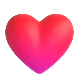 red heart Discord emoji PNG