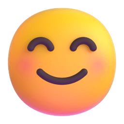 smiling face with smiling eyes Discord emoji PNG