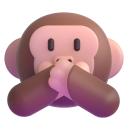 speak-no-evil monkey Discord emoji PNG