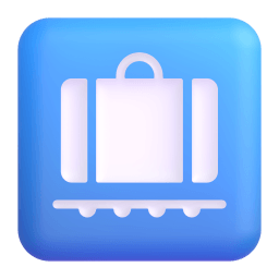 baggage claim Discord emoji PNG