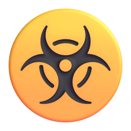 biohazard Discord emoji PNG