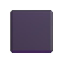 black medium square Discord emoji PNG