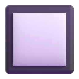 black square button Discord emoji PNG