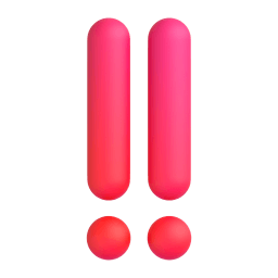 double exclamation mark Discord emoji PNG