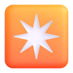eight-pointed star Discord emoji PNG