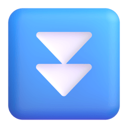 fast down button Discord emoji PNG