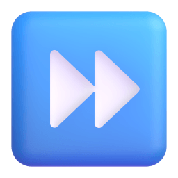 fast-forward button Discord emoji PNG