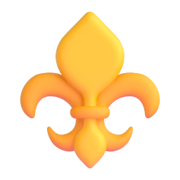 fleur-de-lis Discord emoji PNG