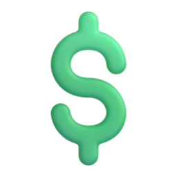 heavy dollar sign Discord emoji PNG