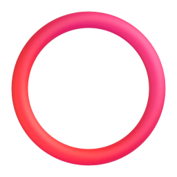 hollow red circle Discord emoji PNG