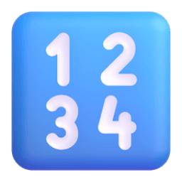 input numbers Discord emoji PNG