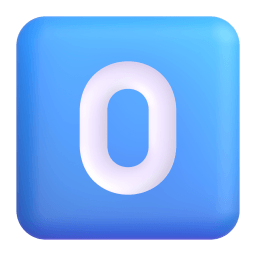 keycap: 0 Discord emoji PNG