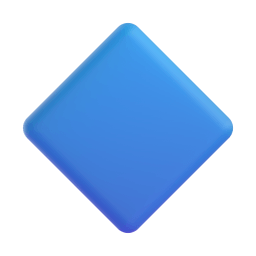 large blue diamond Discord emoji PNG
