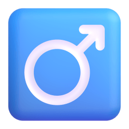 male sign Discord emoji PNG