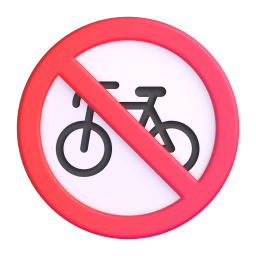 no bicycles Discord emoji PNG