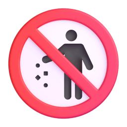 no littering Discord emoji PNG