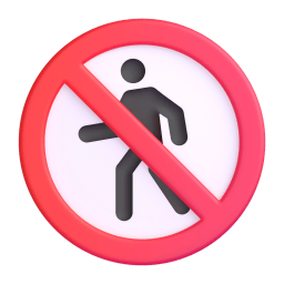 no pedestrians Discord emoji PNG