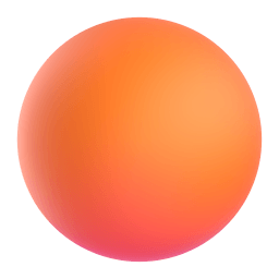 orange circle Discord emoji PNG