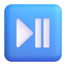 play or pause button Discord emoji PNG