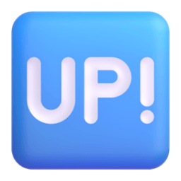 UP! button Discord emoji PNG