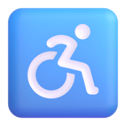 wheelchair symbol Discord emoji PNG