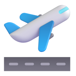 airplane departure Discord emoji PNG