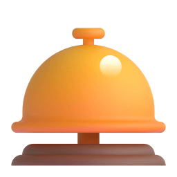 bellhop bell Discord emoji PNG