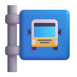 bus stop Discord emoji PNG