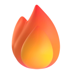 fire Discord emoji PNG