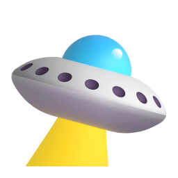 flying saucer Discord emoji PNG