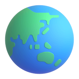globe showing Asia-Australia Discord emoji PNG