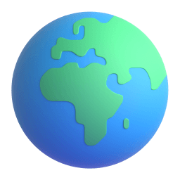 globe showing Europe-Africa Discord emoji PNG