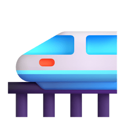 high-speed train Discord emoji PNG