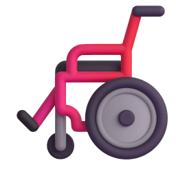 manual wheelchair Discord emoji PNG