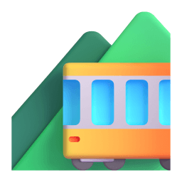 mountain railway Discord emoji PNG