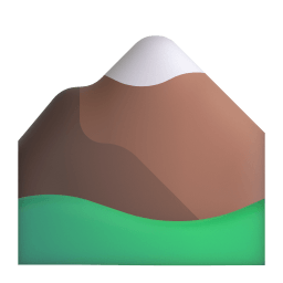mountain Discord emoji PNG