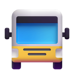 oncoming bus Discord emoji PNG