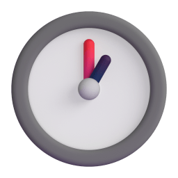 one o’clock Discord emoji PNG
