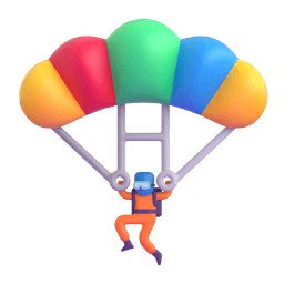 parachute Discord emoji PNG