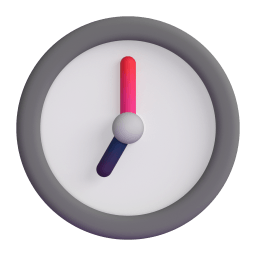 seven o’clock Discord emoji PNG