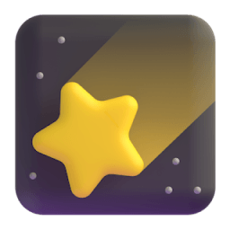 shooting star Discord emoji PNG