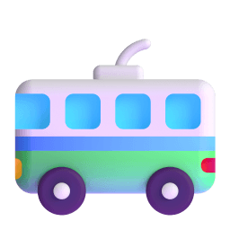 trolleybus Discord emoji PNG