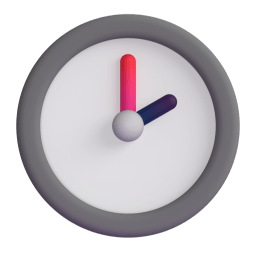 two o’clock Discord emoji PNG