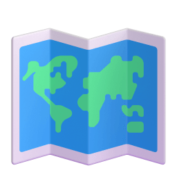 world map Discord emoji PNG